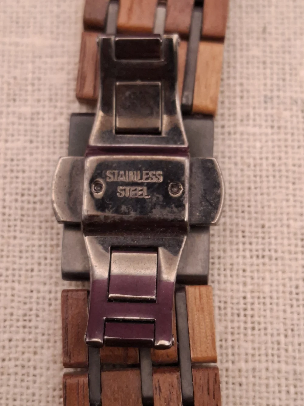 Jord Men's Wooden Link Apple Watch Band  in Brown